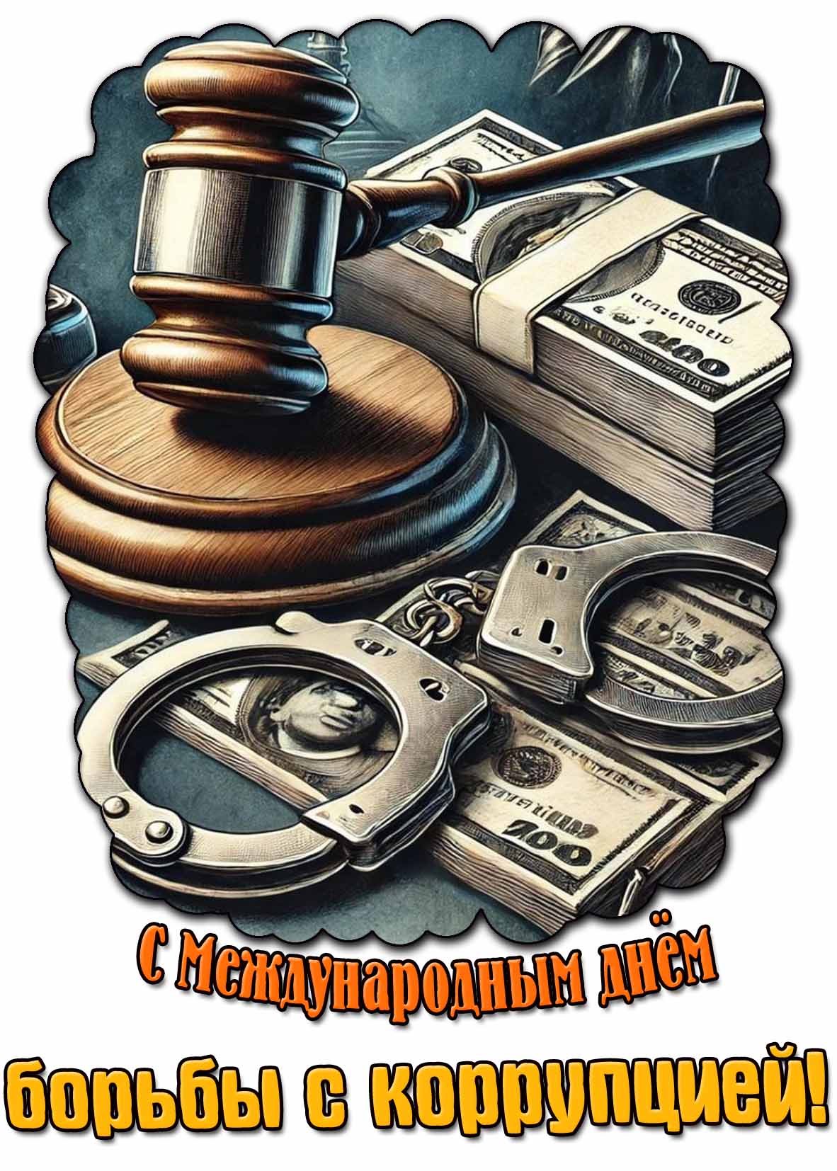 Картинка с Международным днём борьбы с коррупцией