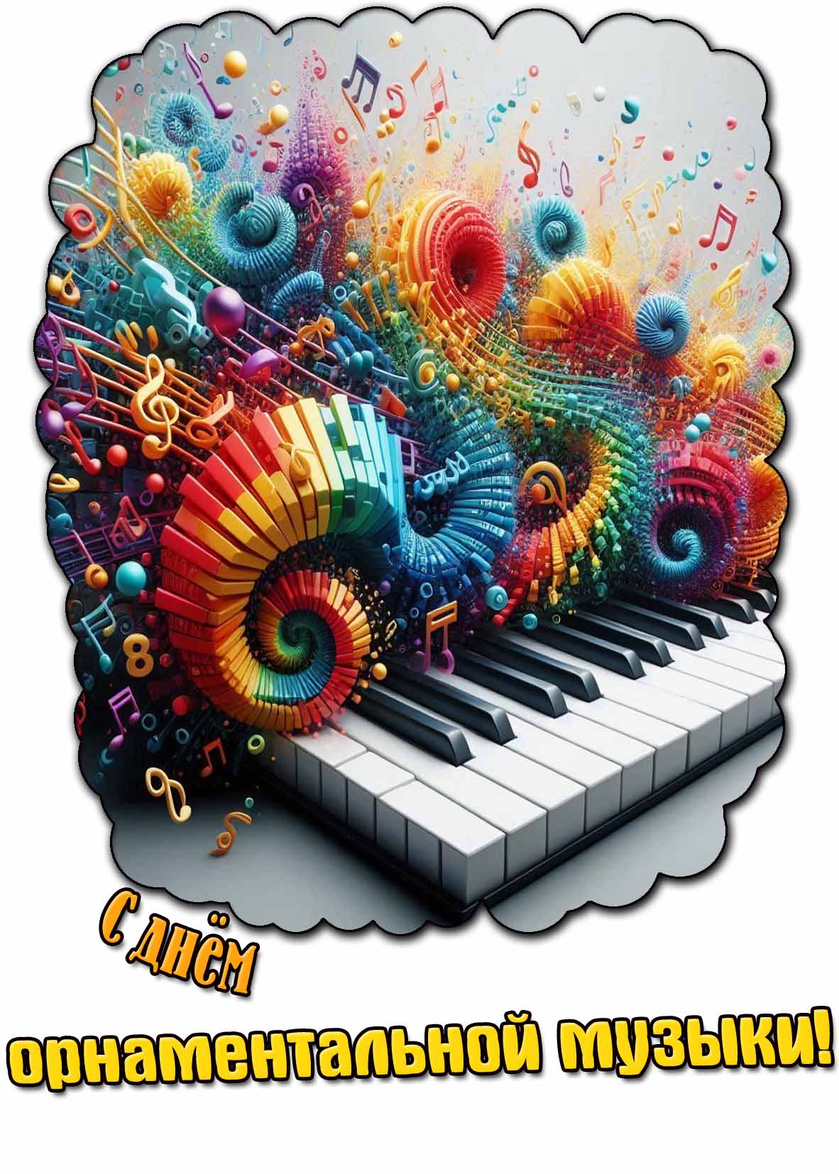 Картинка с днём орнаментальной музыки
