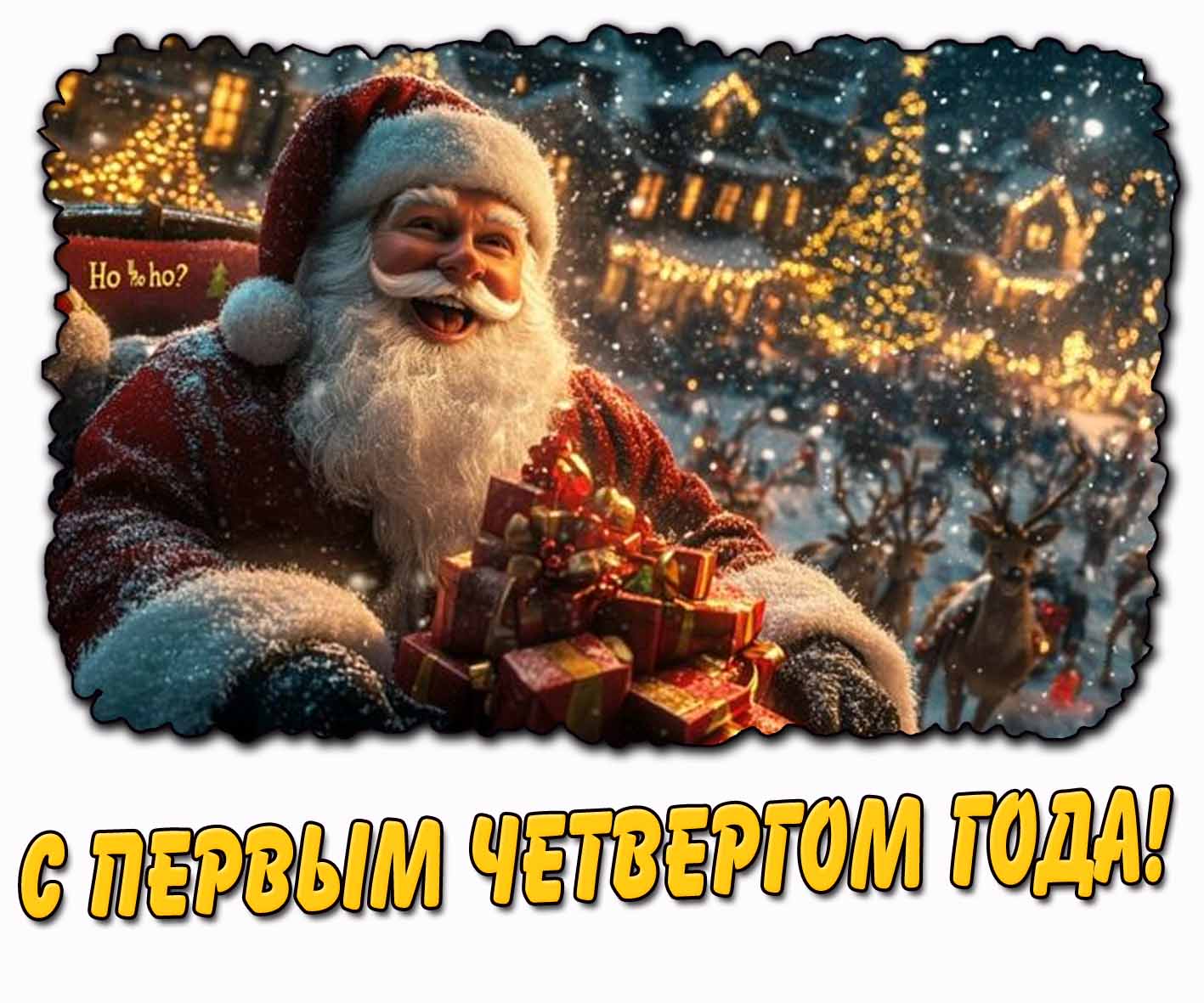 Картинка с первым четвергом года