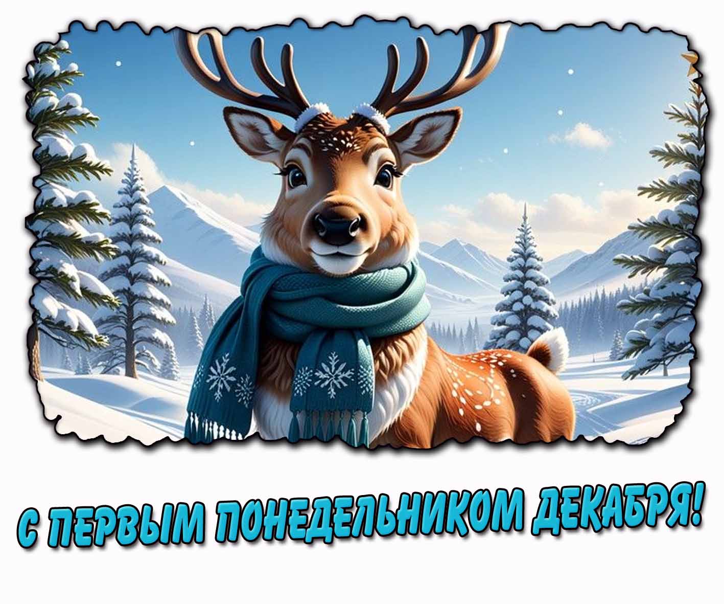 Картинка с первым понедельником декабря