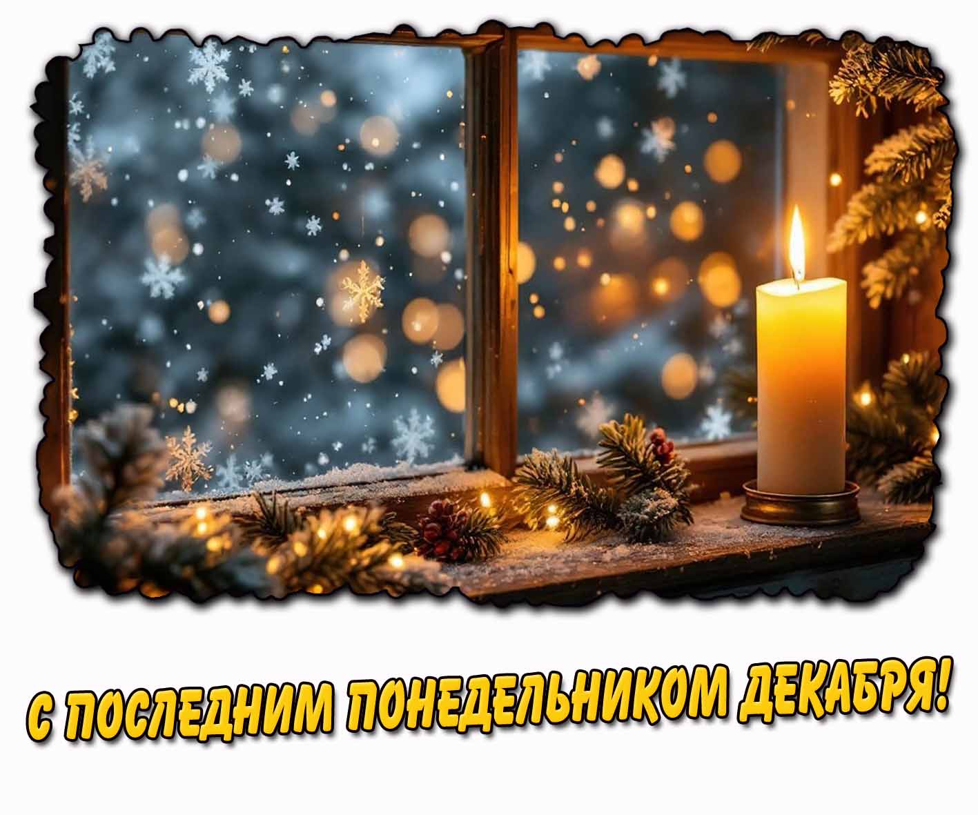 Картинка с последним понедельником декабря