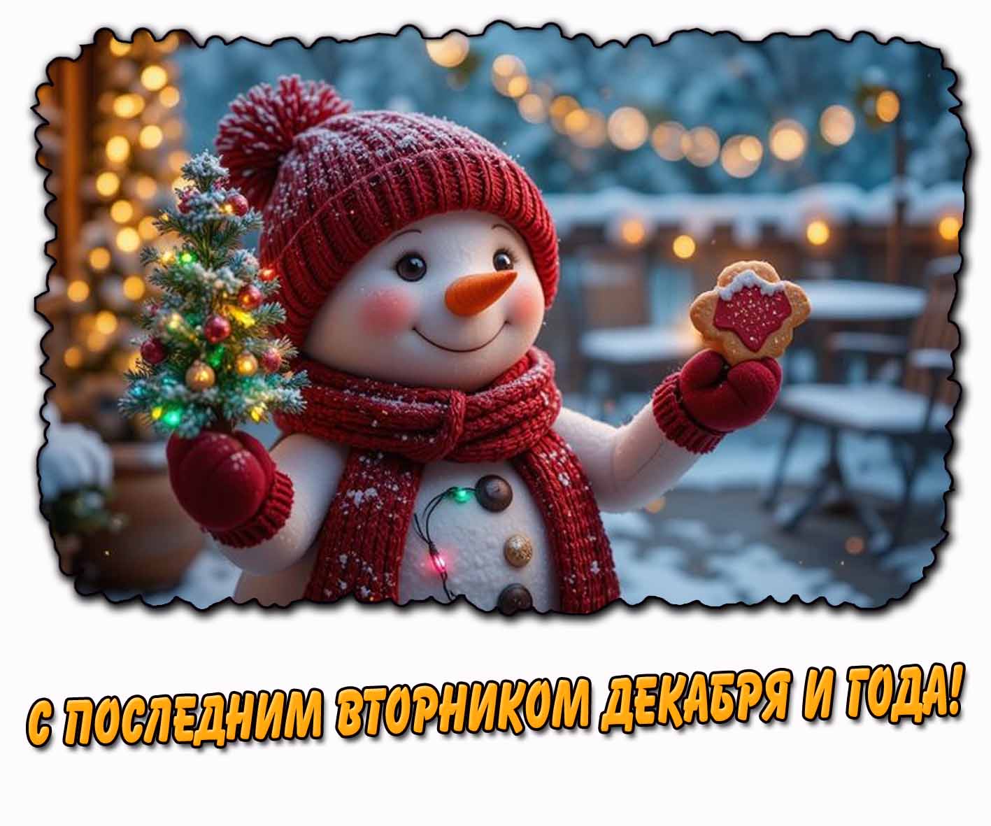 Картинка с последним вторником декабря и года