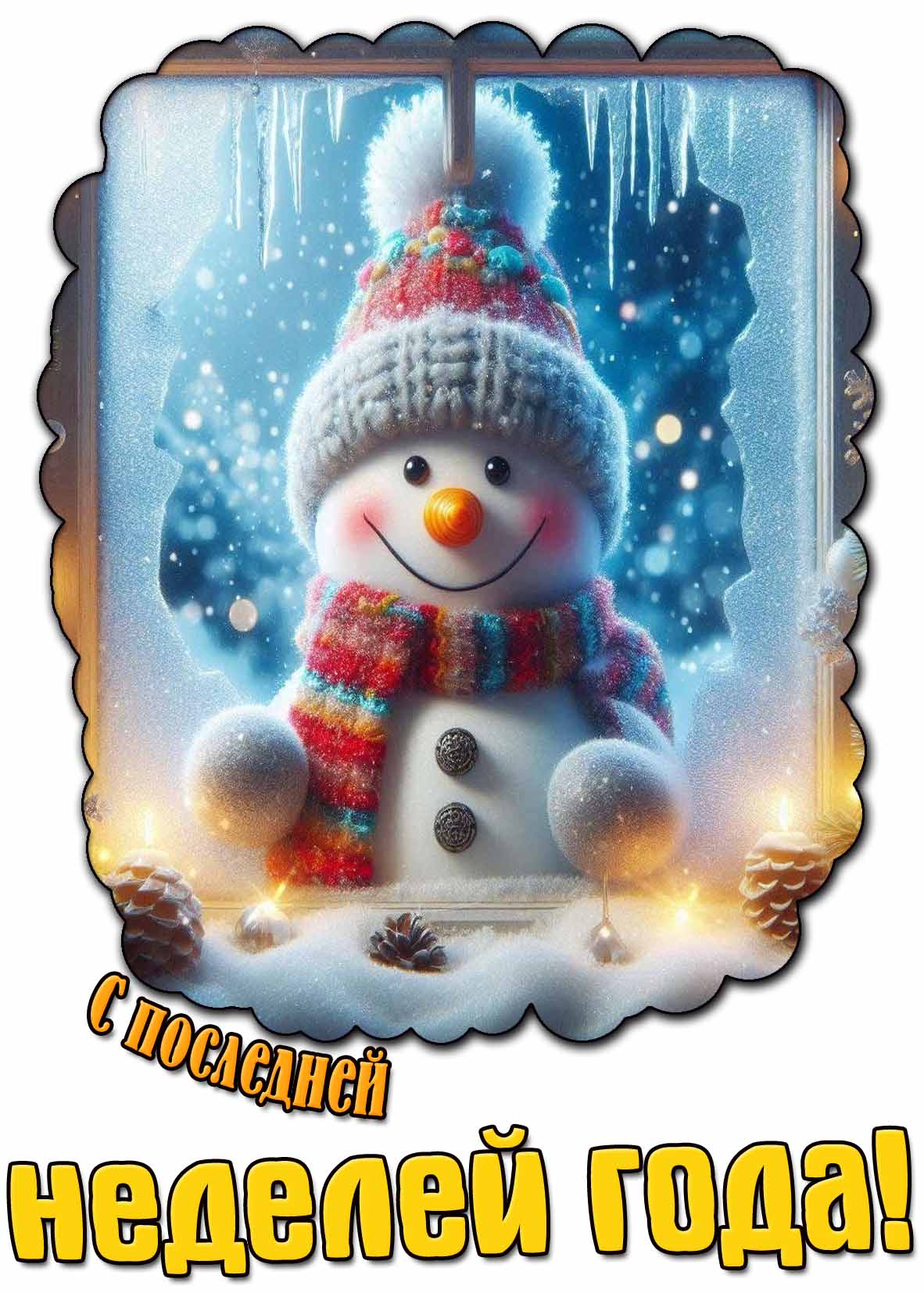 Красивая картинка с последней неделей года