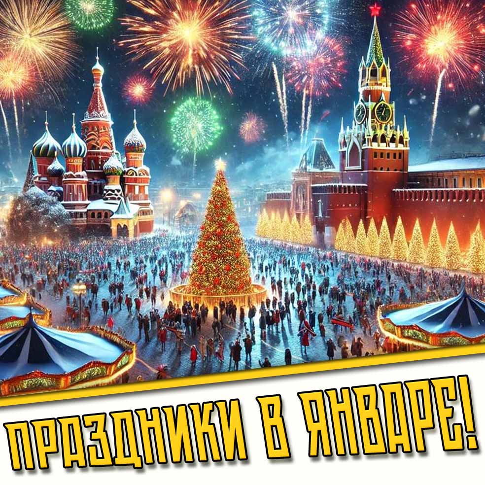 Картинки на праздники на каждый день января