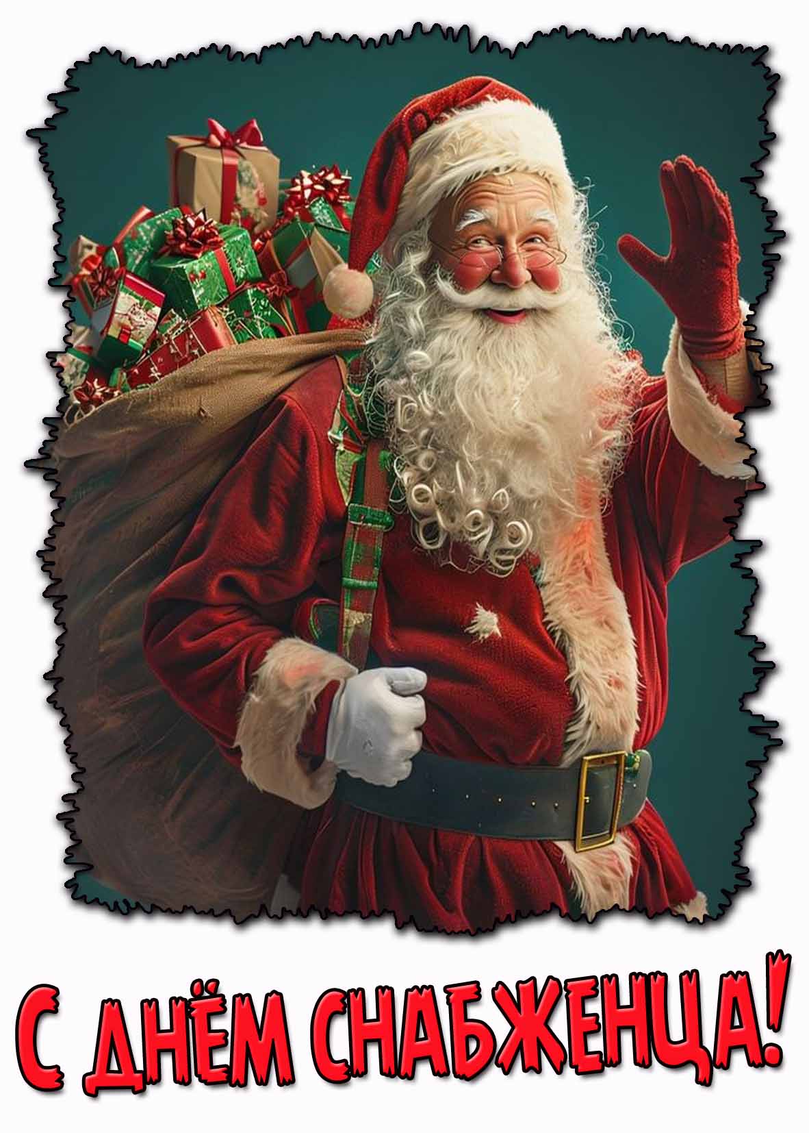 Весёлая картинка на день снабженца