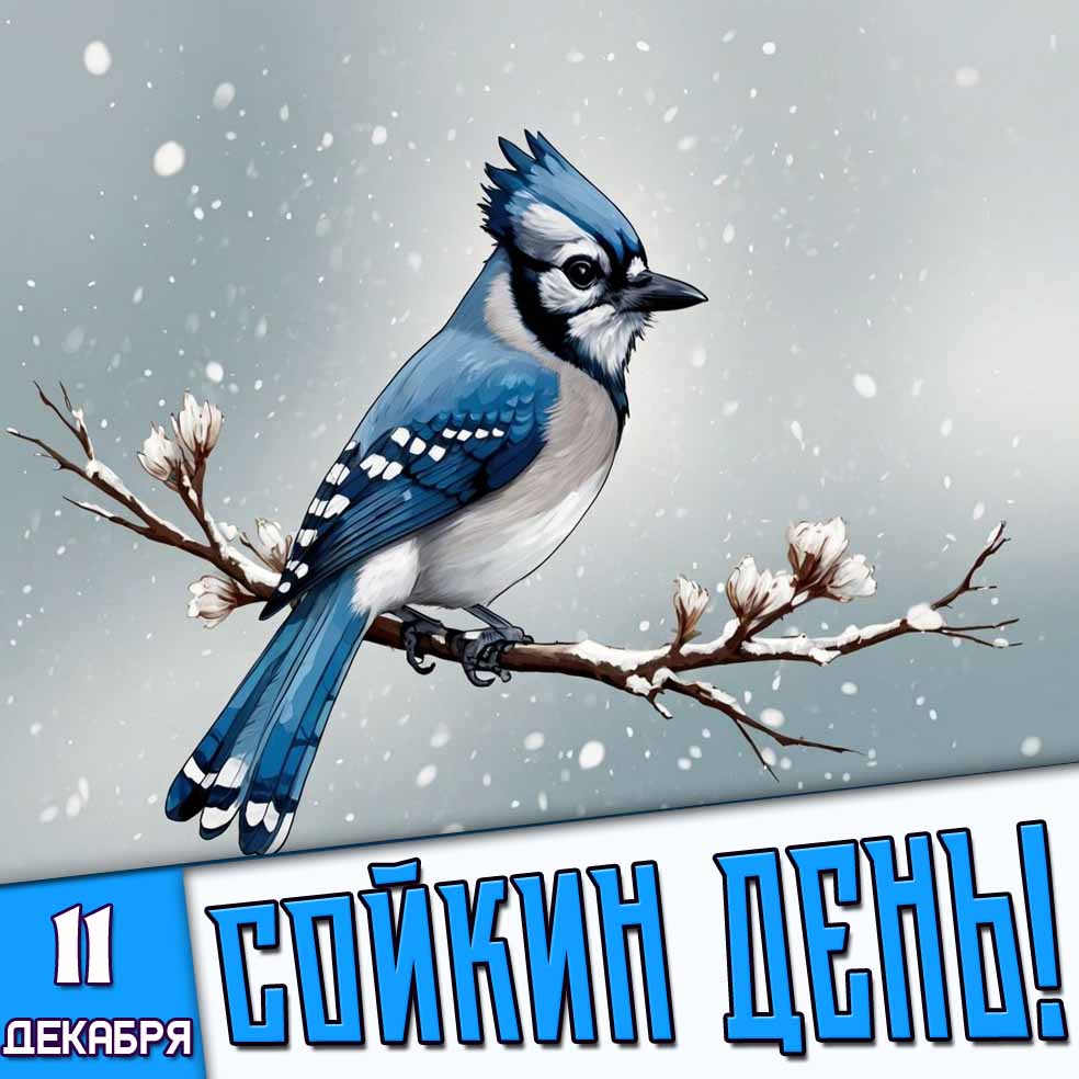 Картинка 11 декабря - Сойкин день!