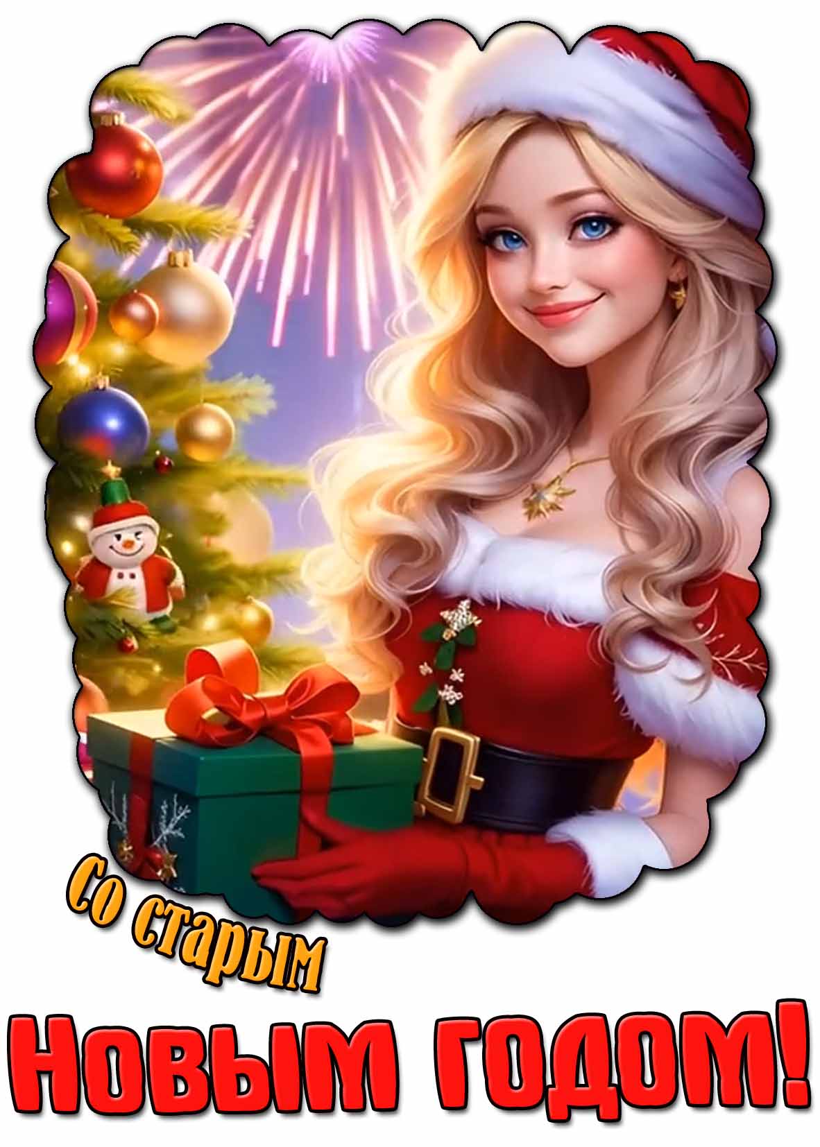 Красивая картинка со Старым Новым годом