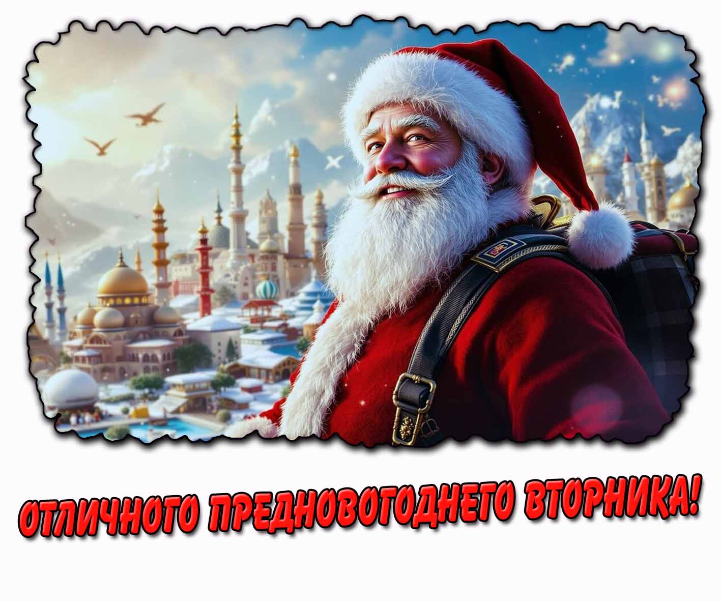 Картинка отличного предновогоднего вторника