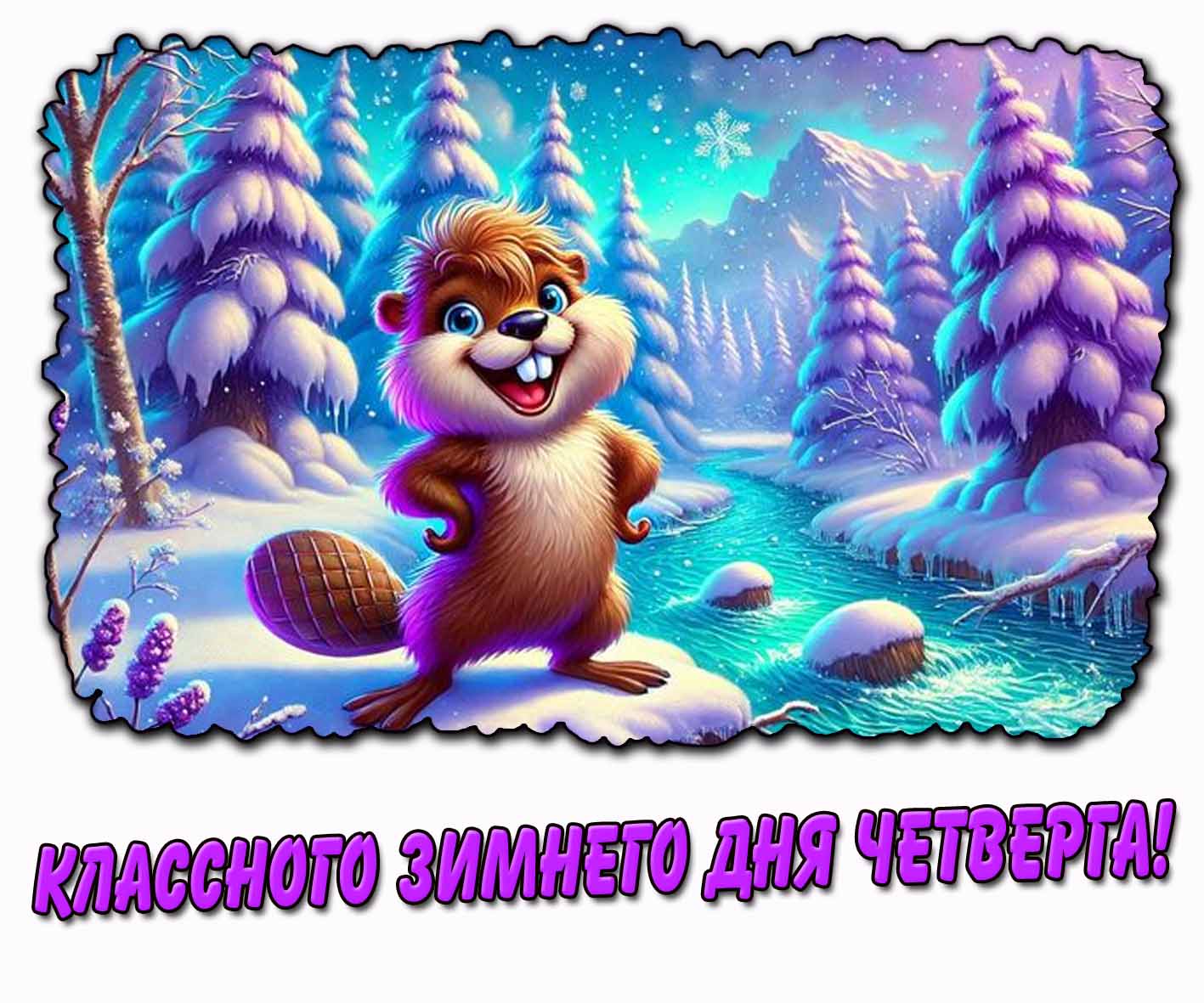 Картинка классного зимнего дня четверга