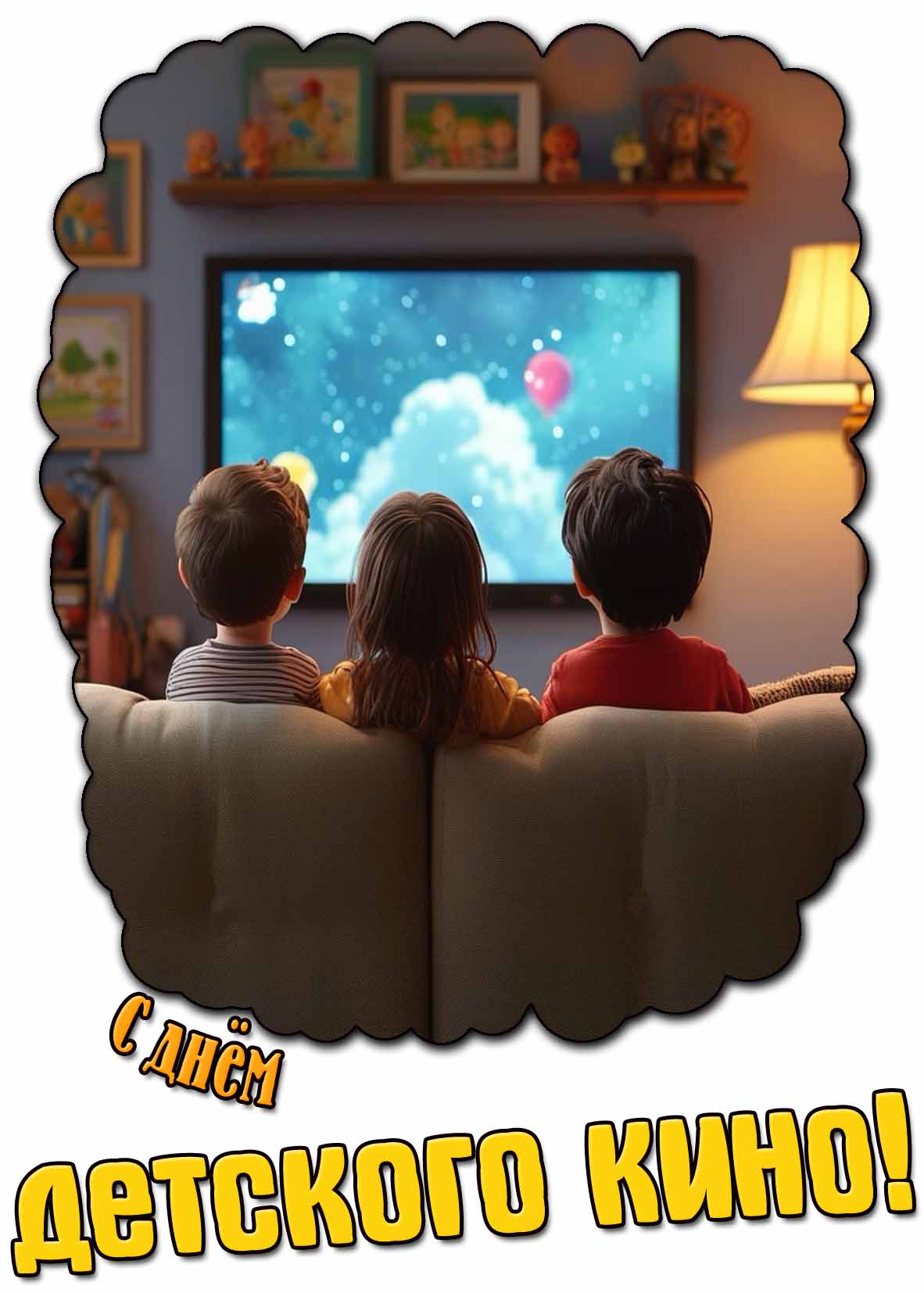 Прикольная картинка ко дню детского кино