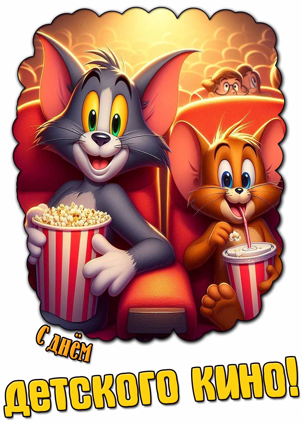 Красивая картинка с днём детского кино