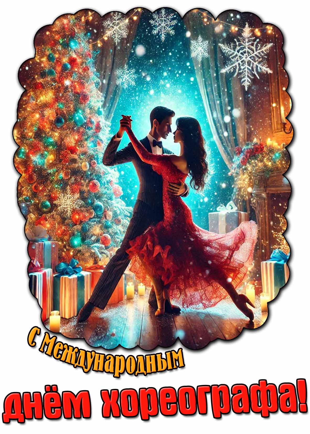 Красивая картинка с Международным днём хореографа