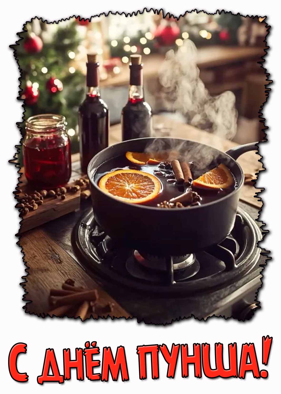 Картинка с днём пунша