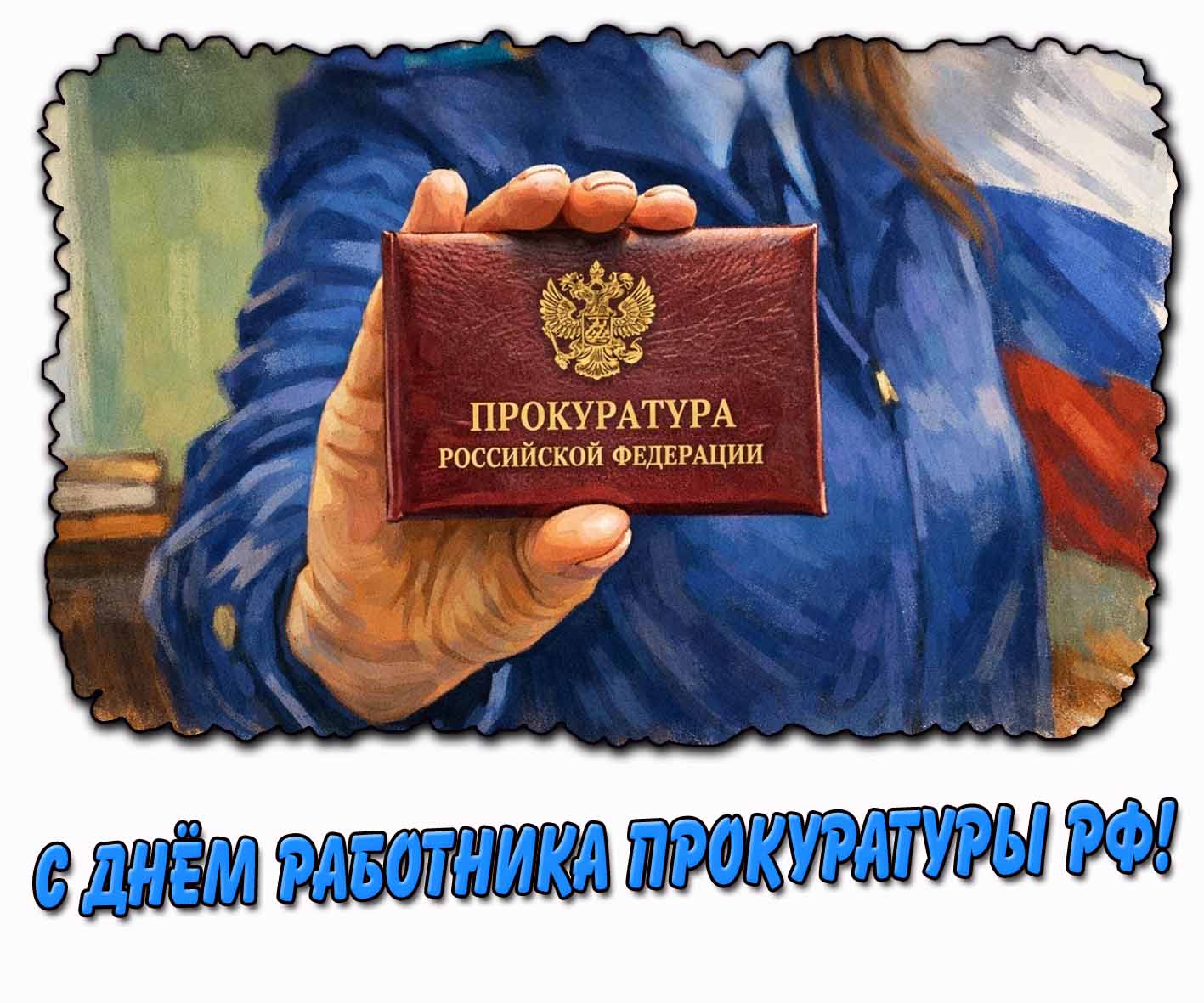 Картинка с днём работника прокуратуры РФ