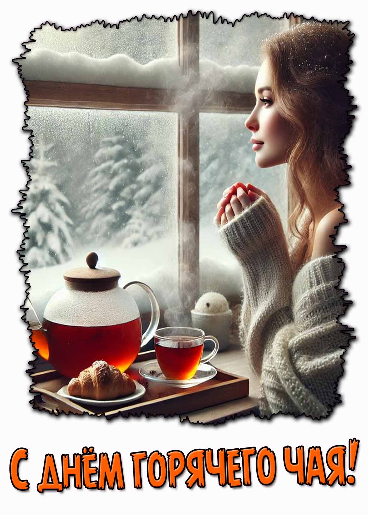 Картинка с днём горячего чая