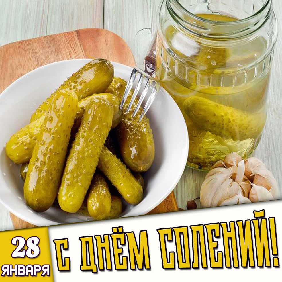Картинка 28 января - С днём солений!