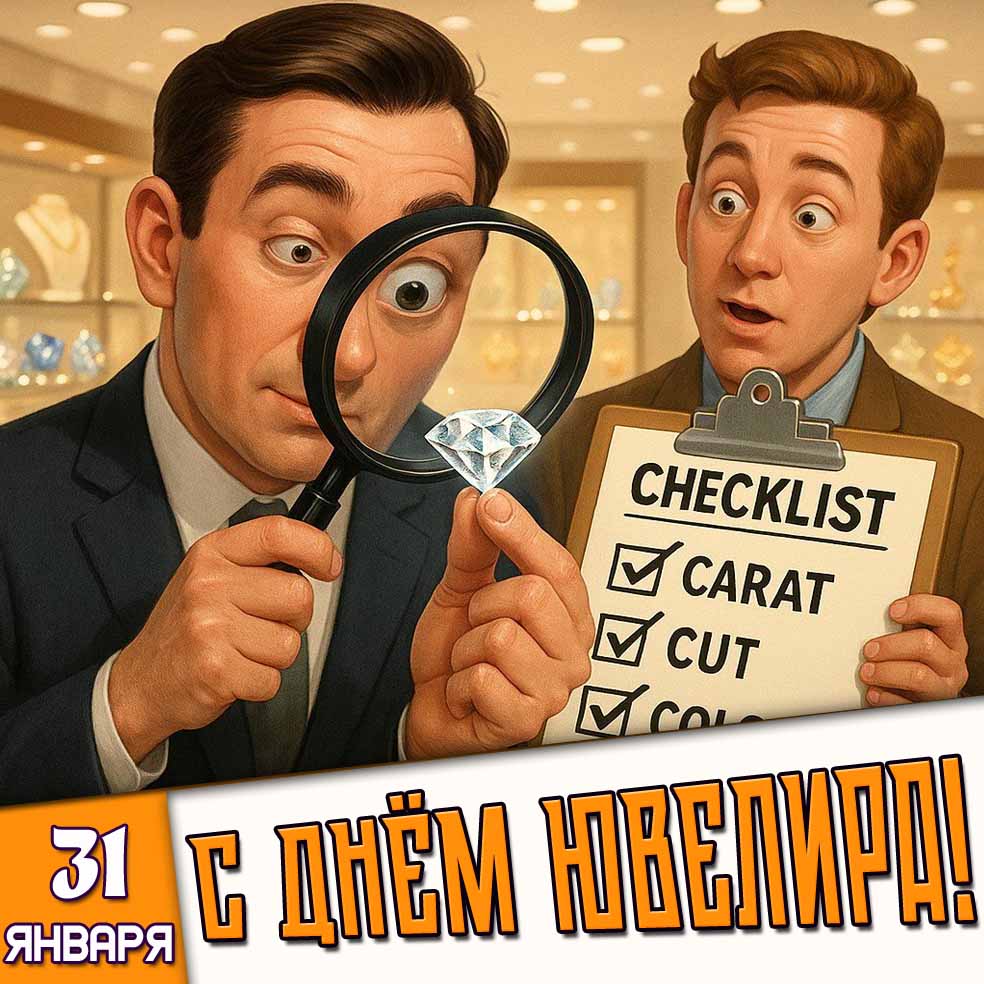 Картинка 31 января - с днём ювелира!