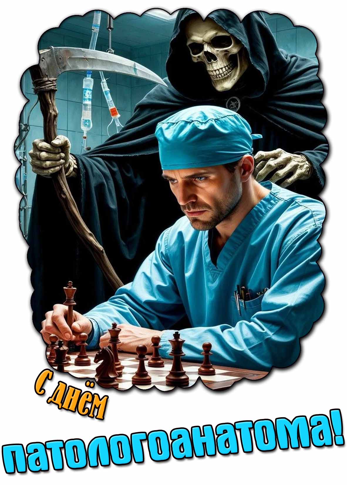 Картинка с днём патологоанатома