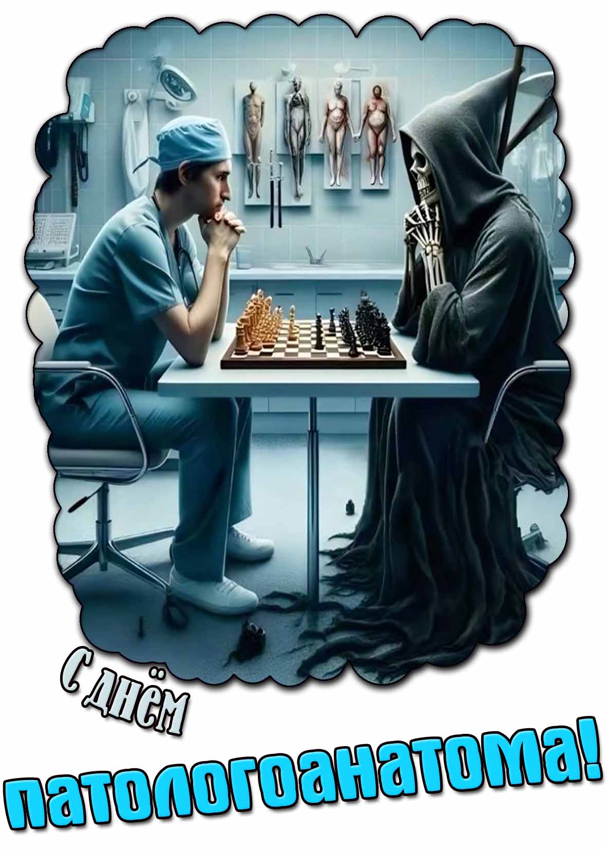 С днём патологоанатома! - креативная картинка со смыслом