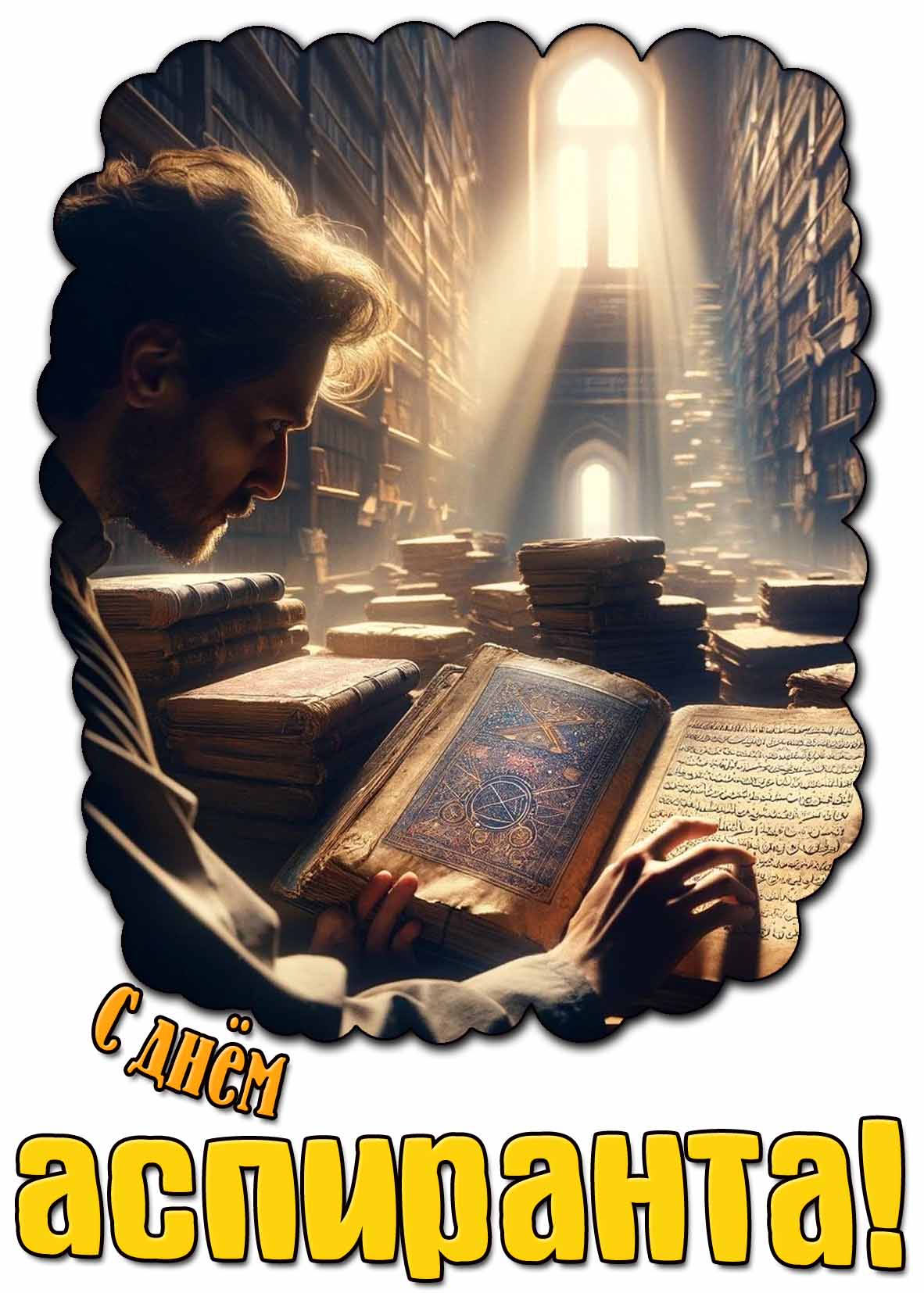 Картинка с днём аспиранта