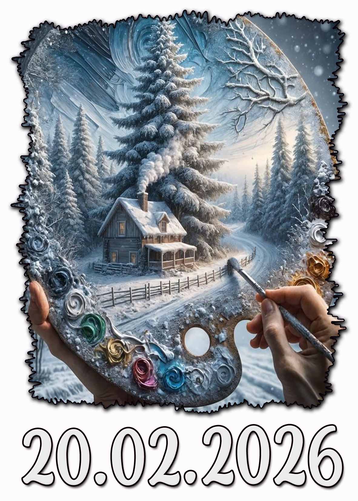 Открытка на красивую дату "20.02.2026"