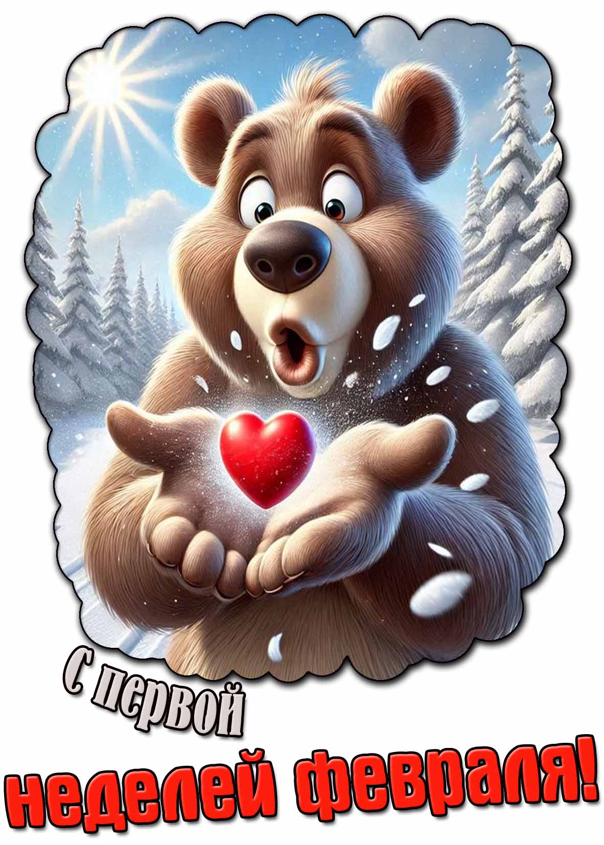 Картинка с первой неделей февраля