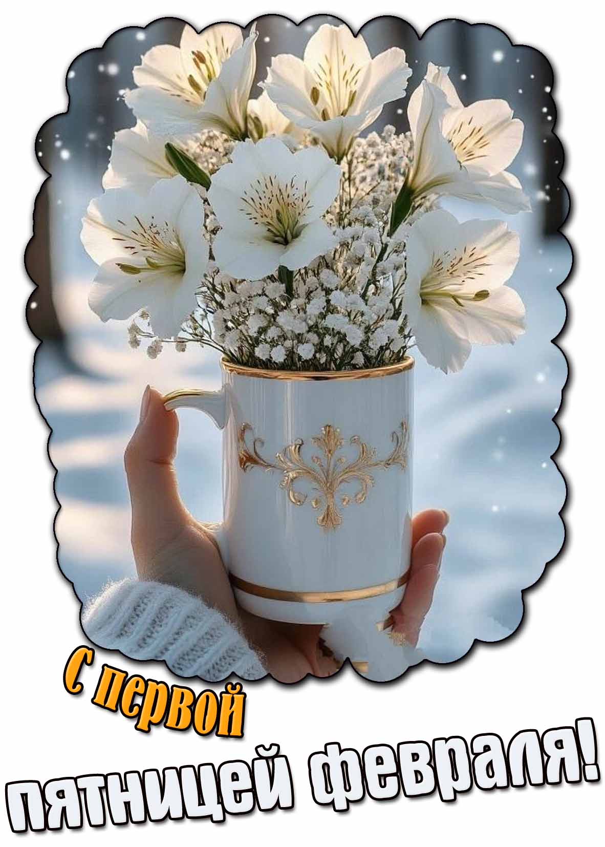 Картинка с первой пятницей февраля