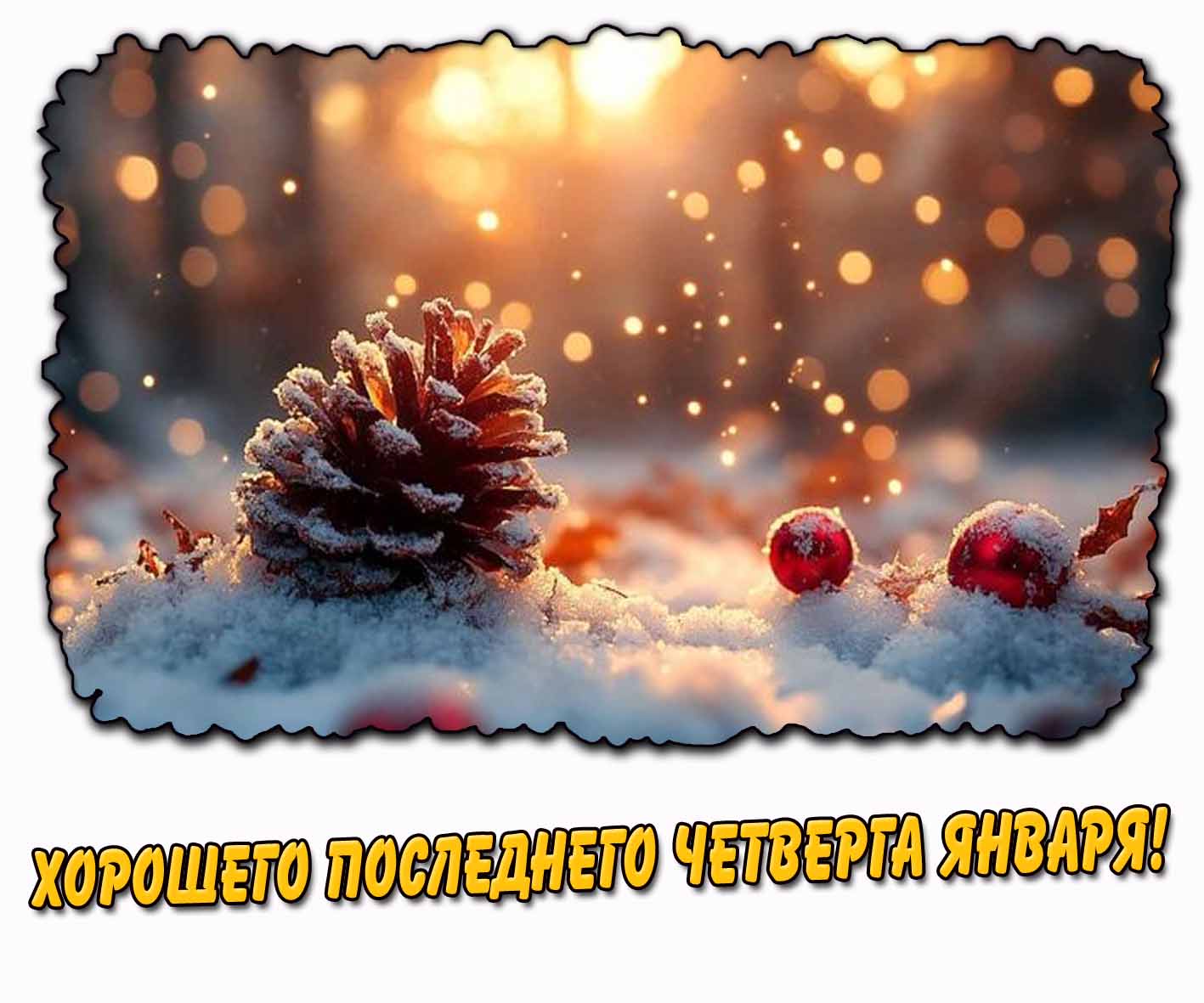 Картинка хорошего последнего четверга января