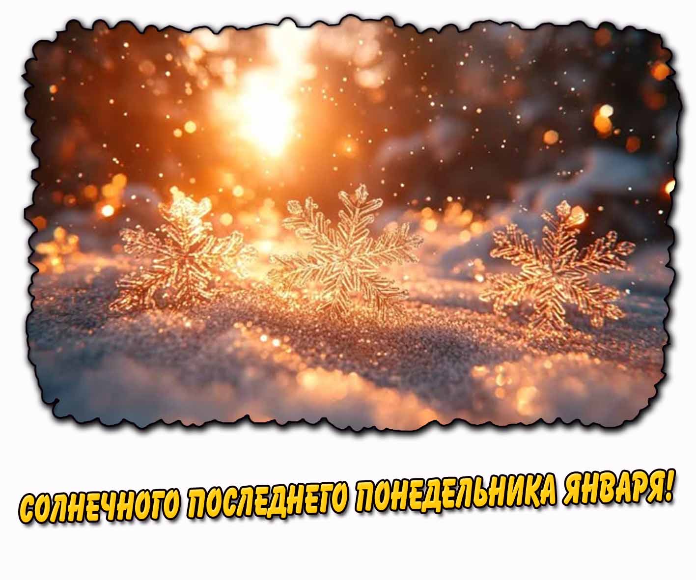 Солнечного последнего понедельника января! - картинка