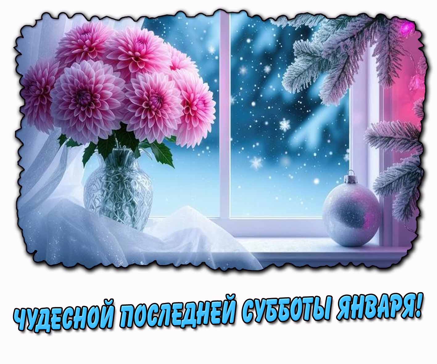 Картинка чудесной последней субботы января