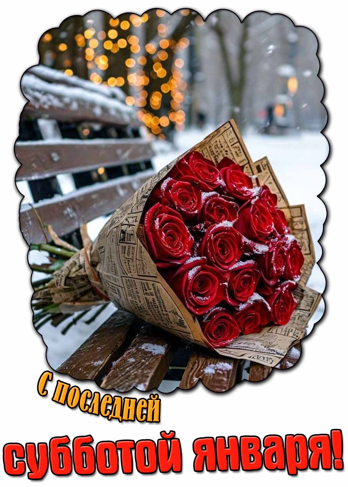 Красивая картинка с последней субботой января