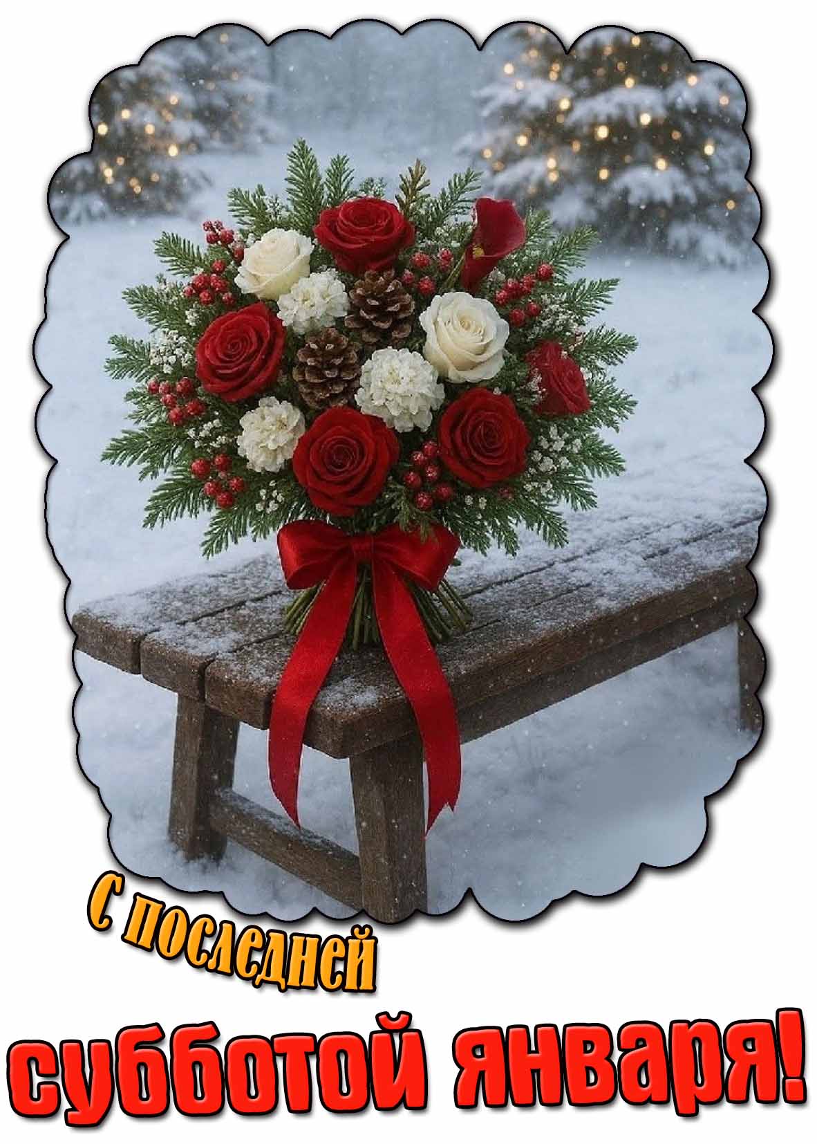 Картинка с последней субботой января