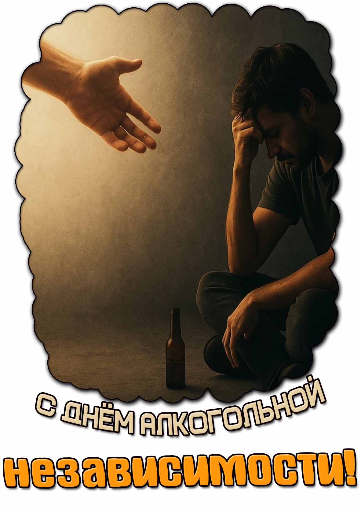 Душевная картинка с днём алкогольной независимости