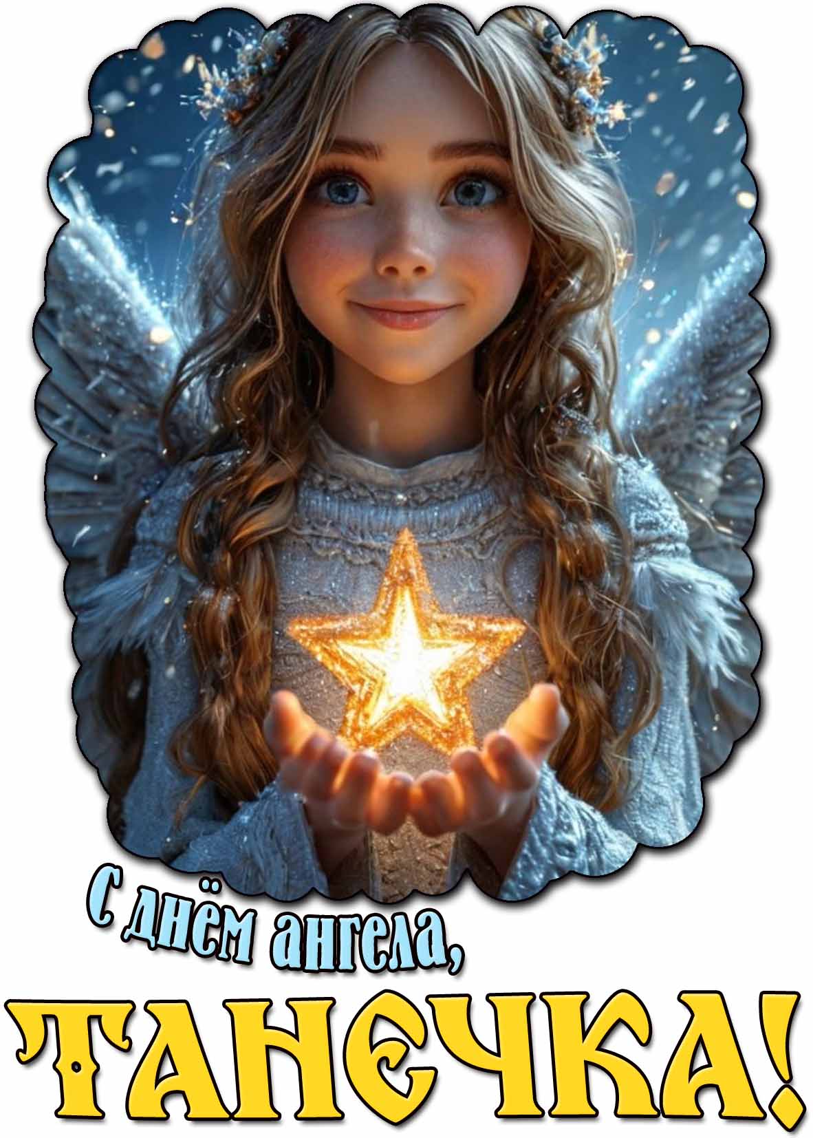 Картинка "С днём ангела, Танечка!"
