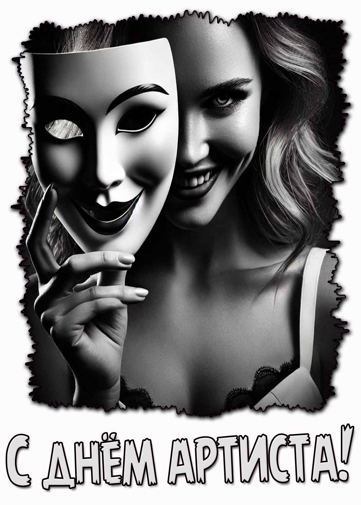 Картинка с днём артиста
