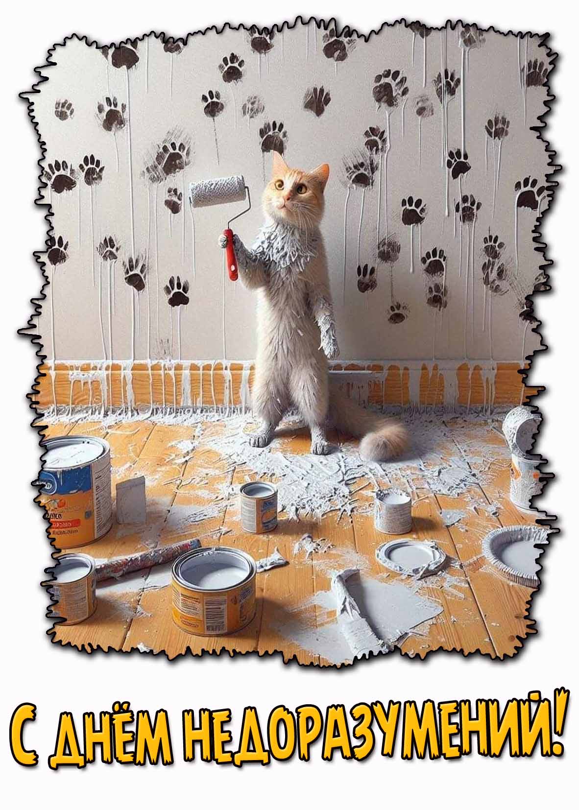 Прикольная картинка с днём недоразумений