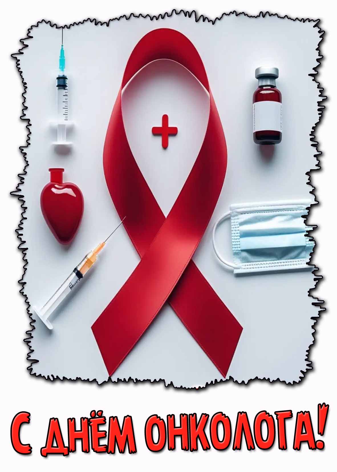 Открытка с днём онколога