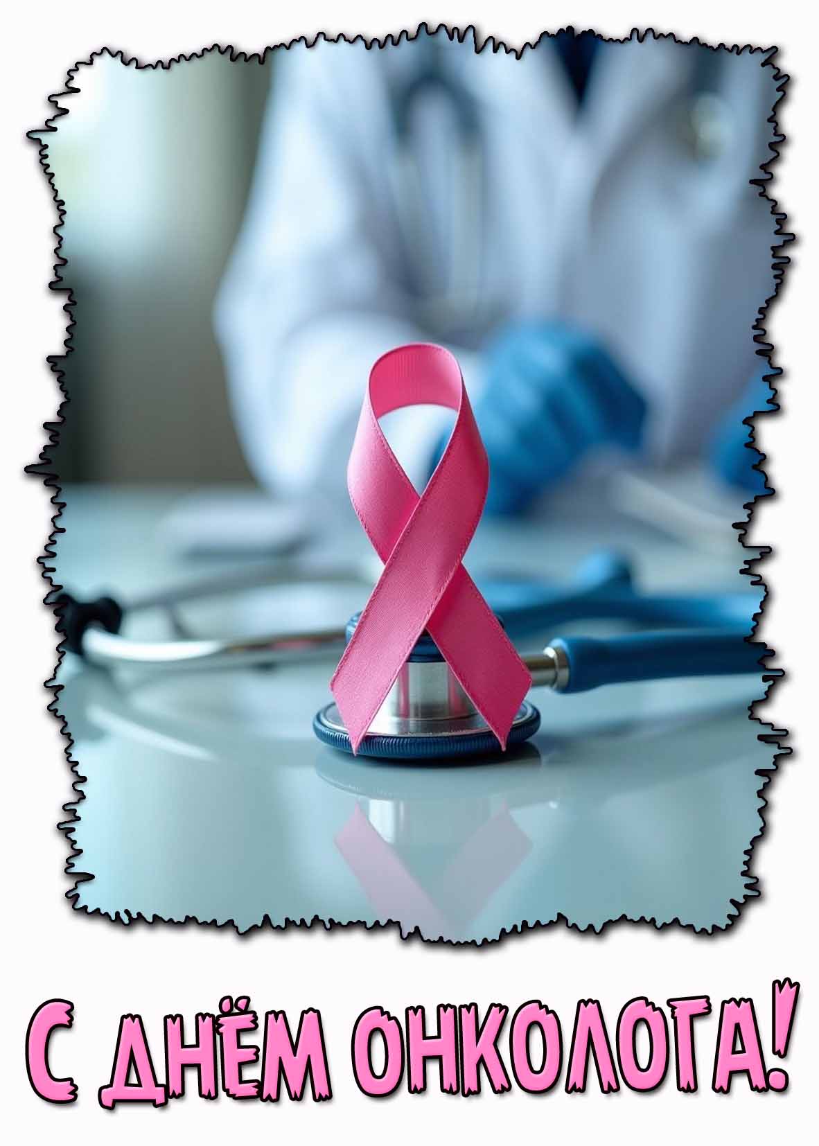 Красивая картинка с днём онколога