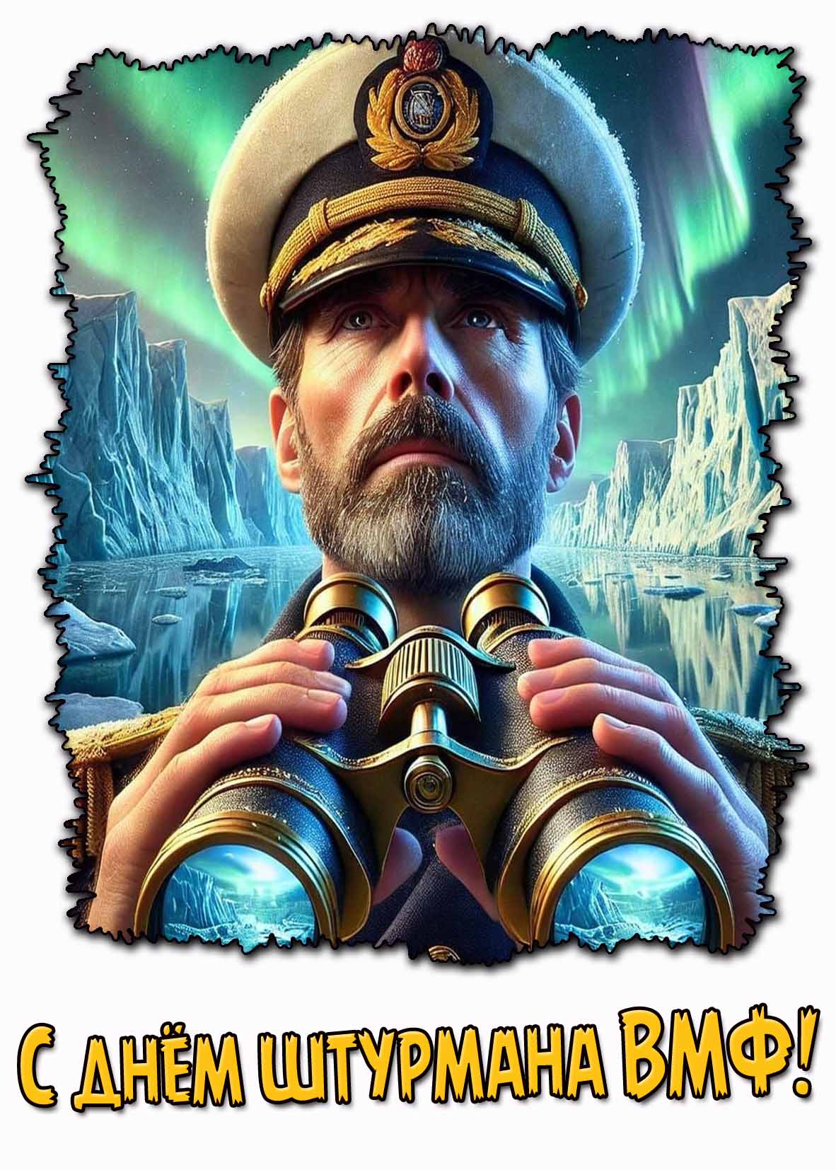 Открытка с днём штурмана ВМФ