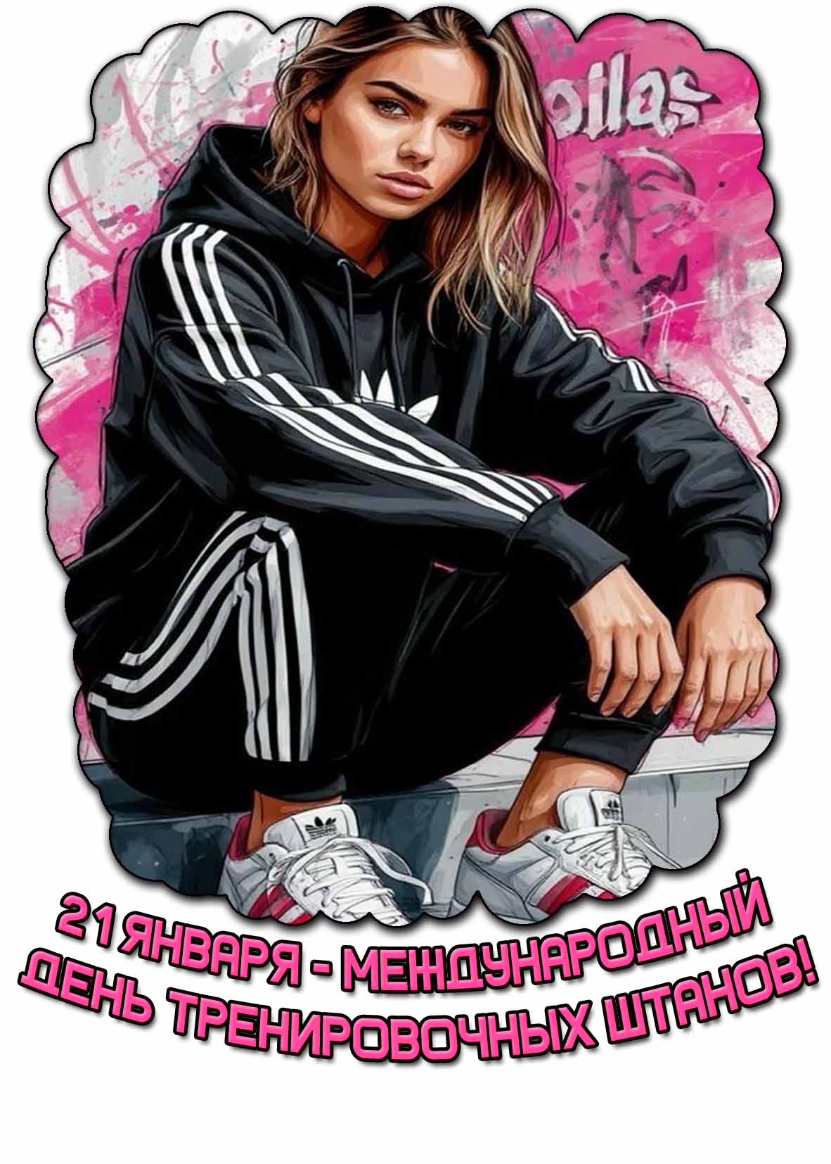 Картинка 21 января - Международный день тренировочных штанов!