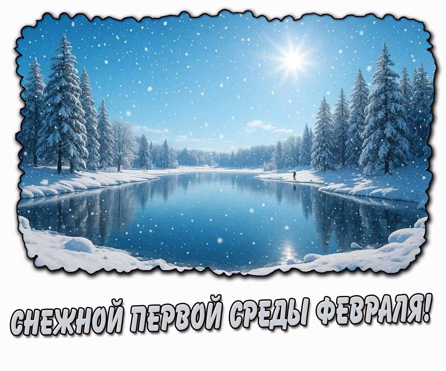 Снежной первой среды февраля! - горизонтальная картинка