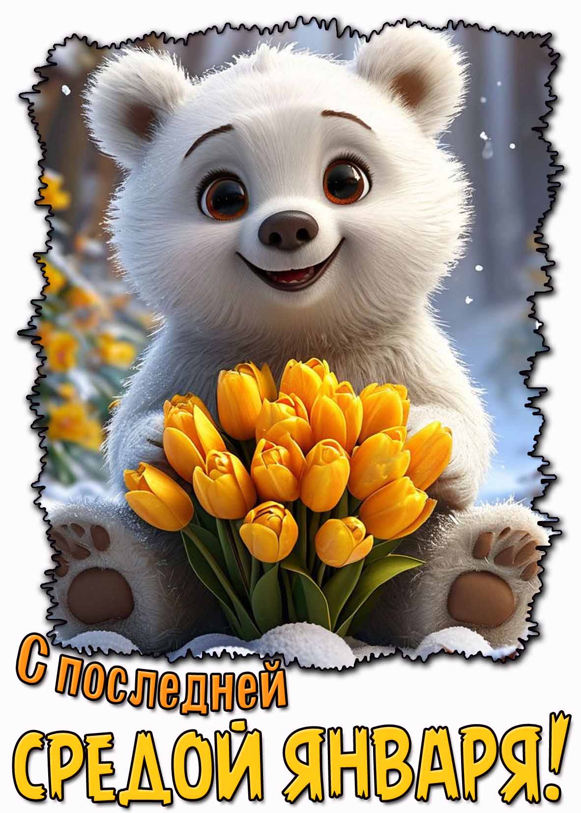 Картинка с последней средой января