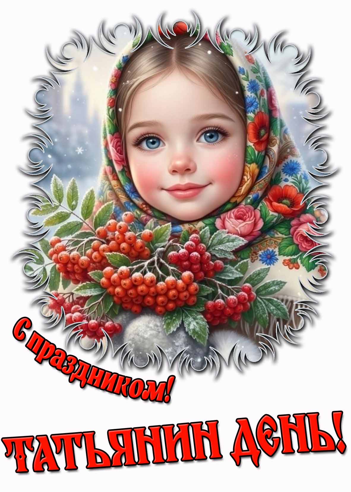 Картинка "С праздником! Татьянин день!"