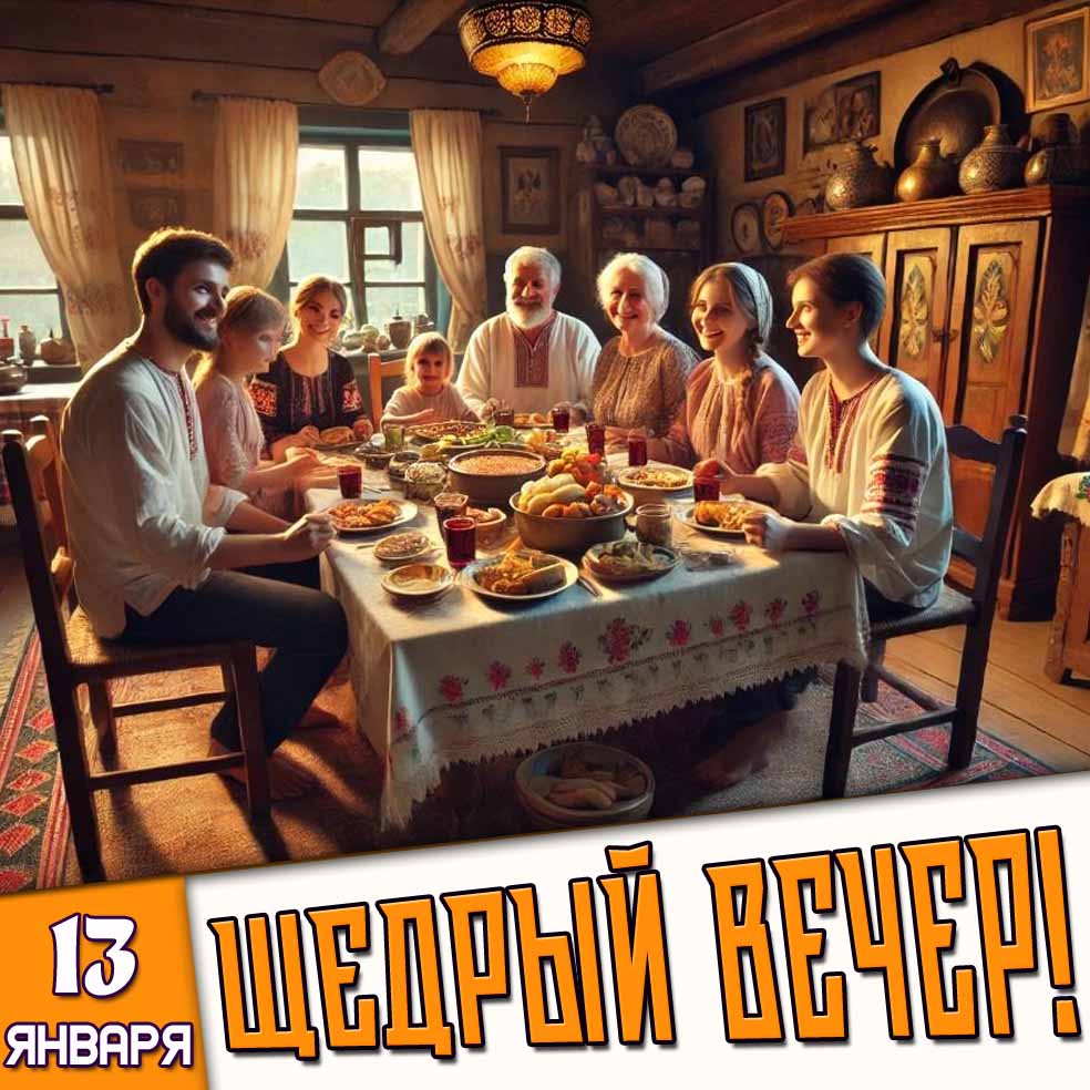 Картинка 13 января - Щедрый вечер!