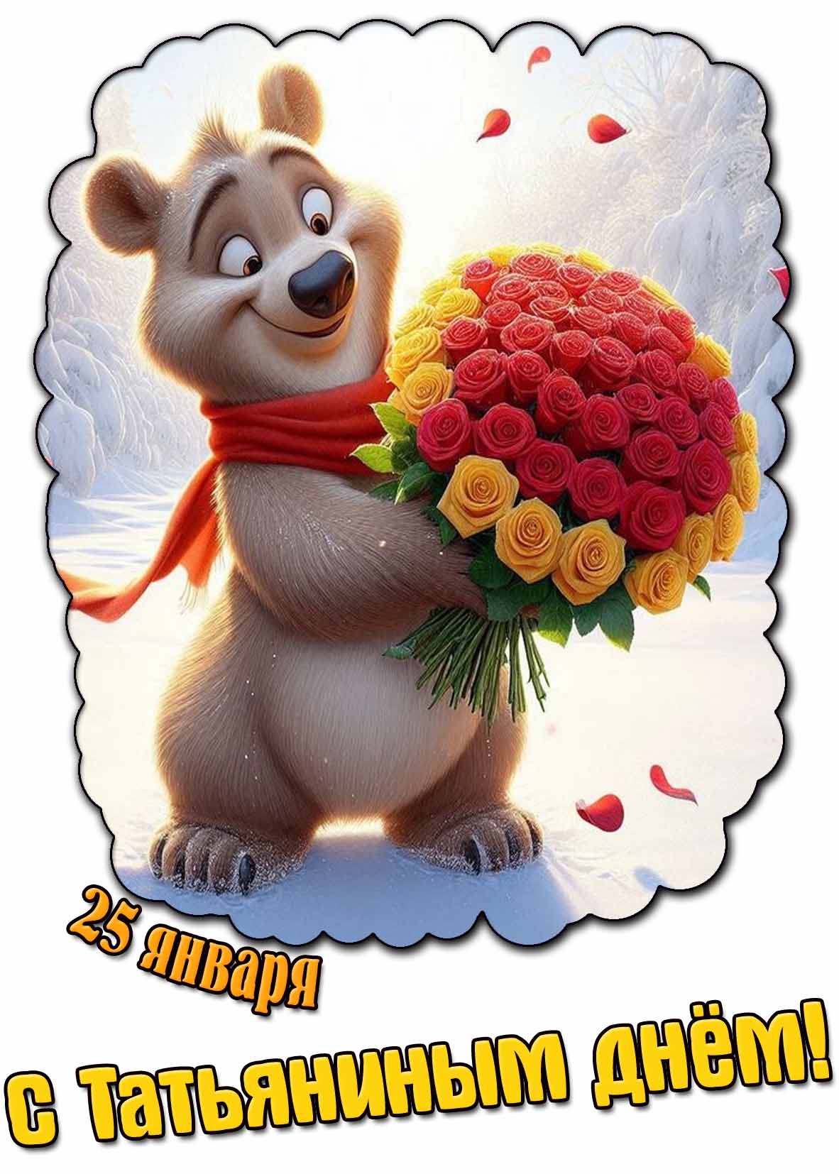 Картинка 25 января - С Татьяниным днём!