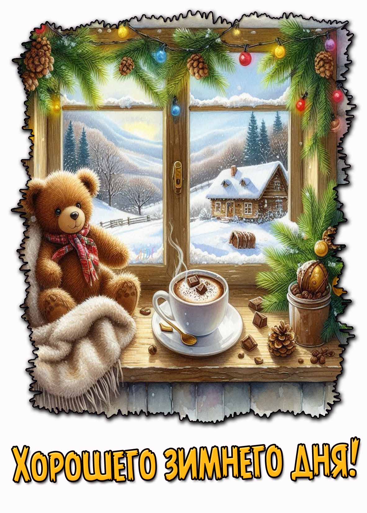 Картинка хорошего зимнего дня