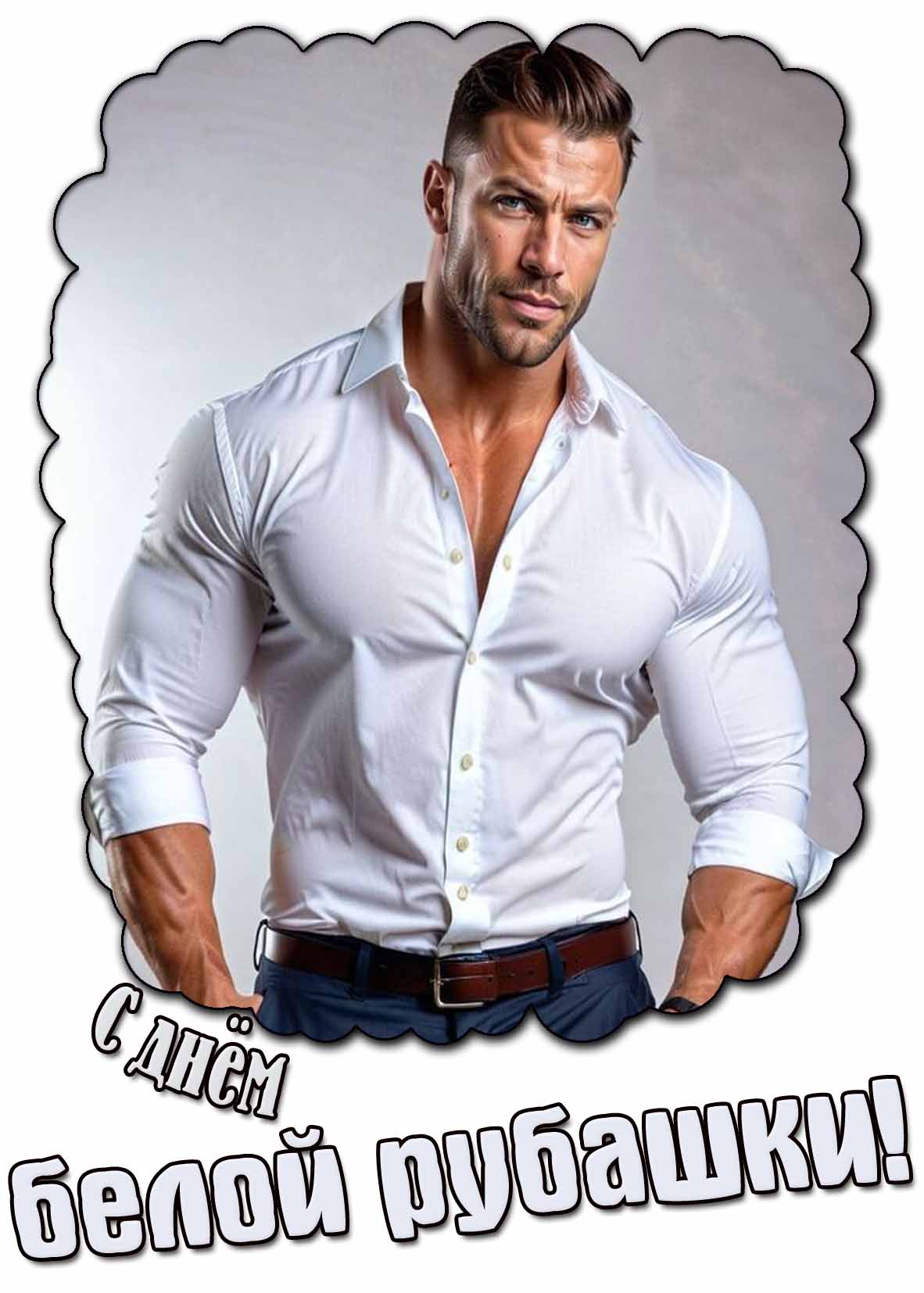 Картинка с днём белой рубашки