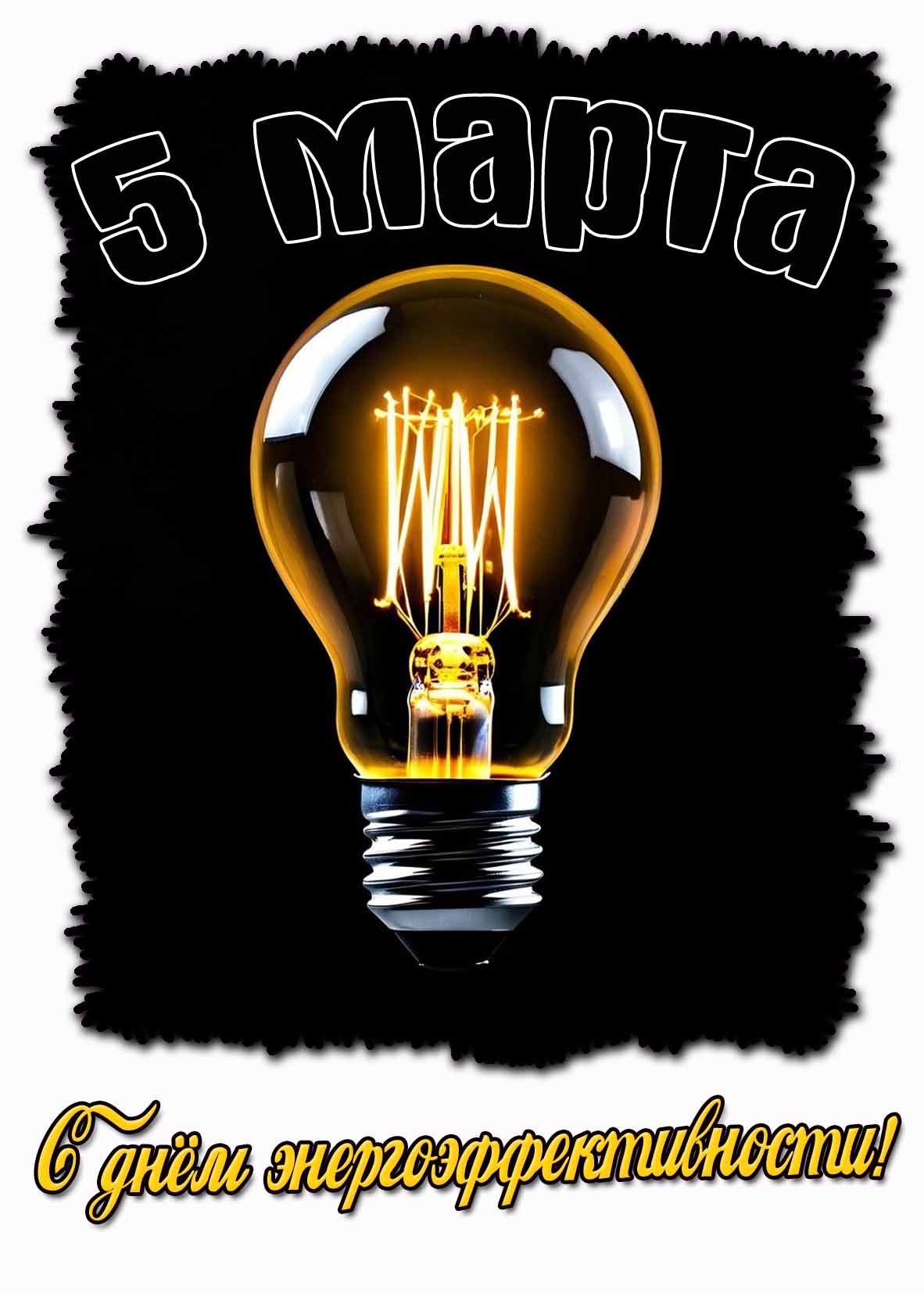 Красивая картинка с днём энергоэффективности
