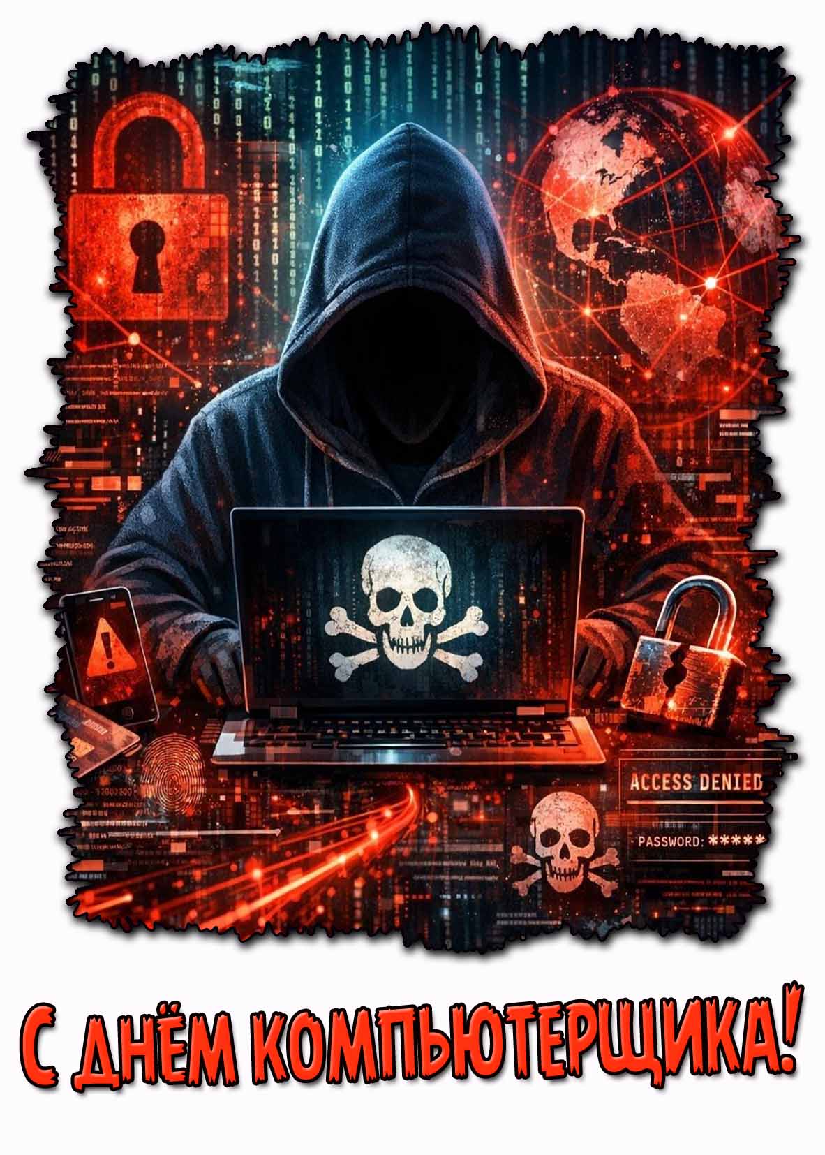Открытка с днём компьютерщика