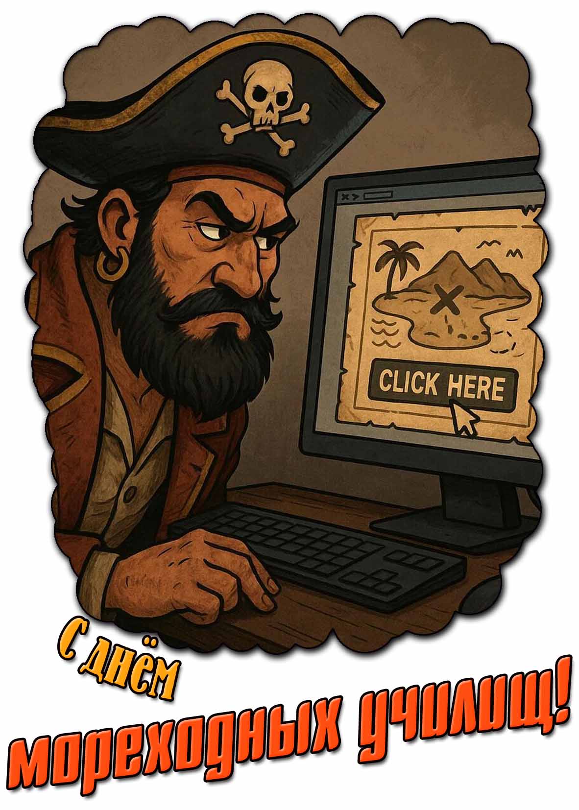 Смешная картинка с днём мореходных училищ